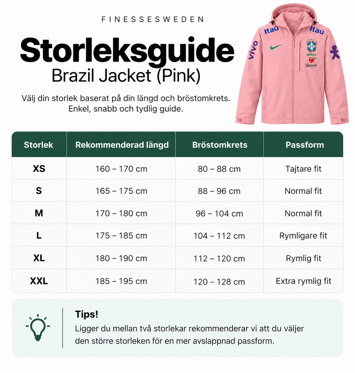 Brazil Jacket (Pink)